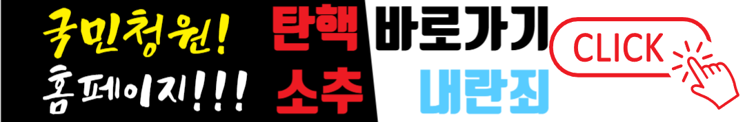 윤석열 탄핵소추안 공개 전문 "대통령 윤석열의 탄핵을 소추한다"