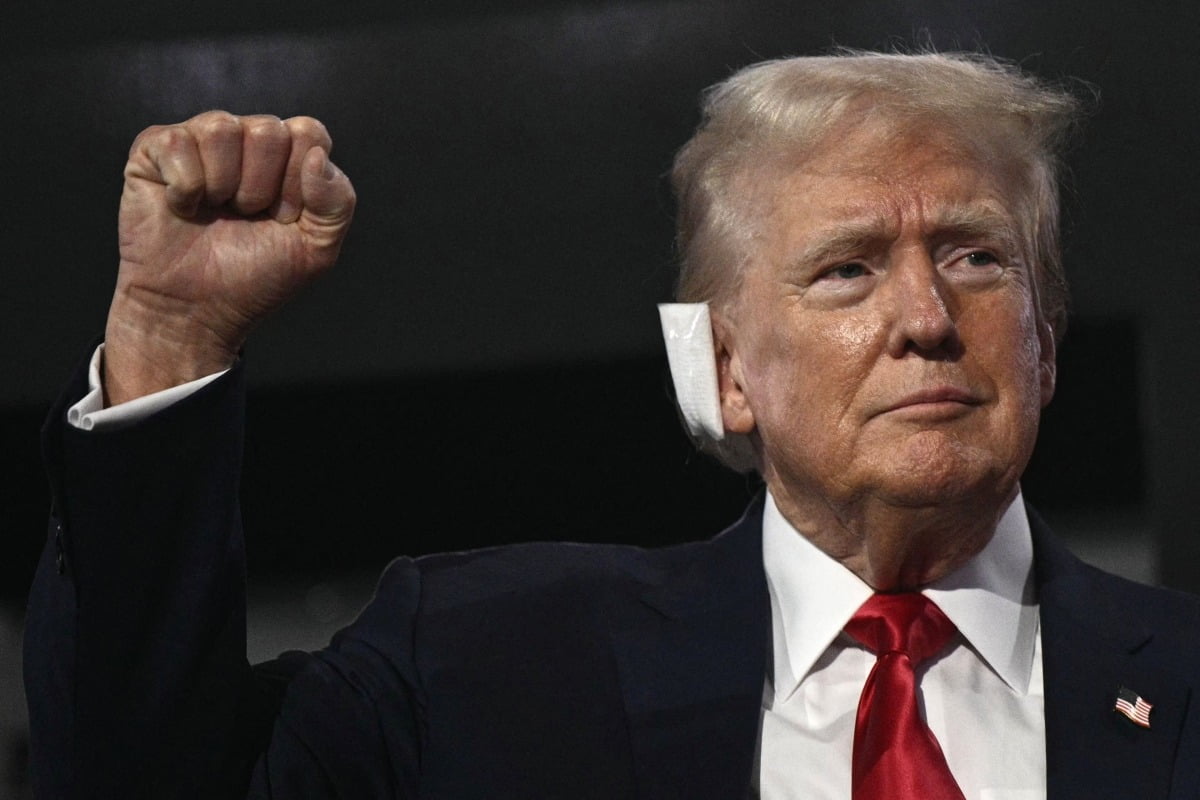 미국 공화당 대선후보 도널드 트럼프 전 대통령.