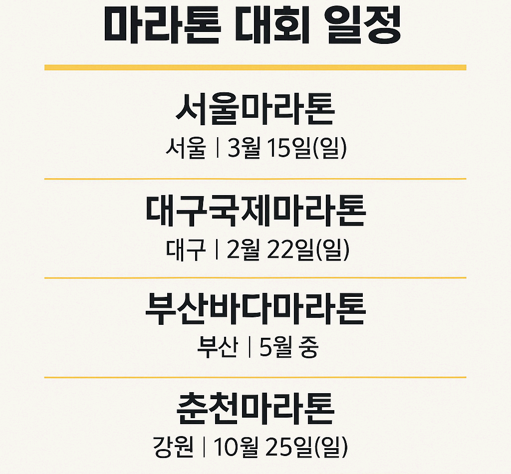 마라톤 대회