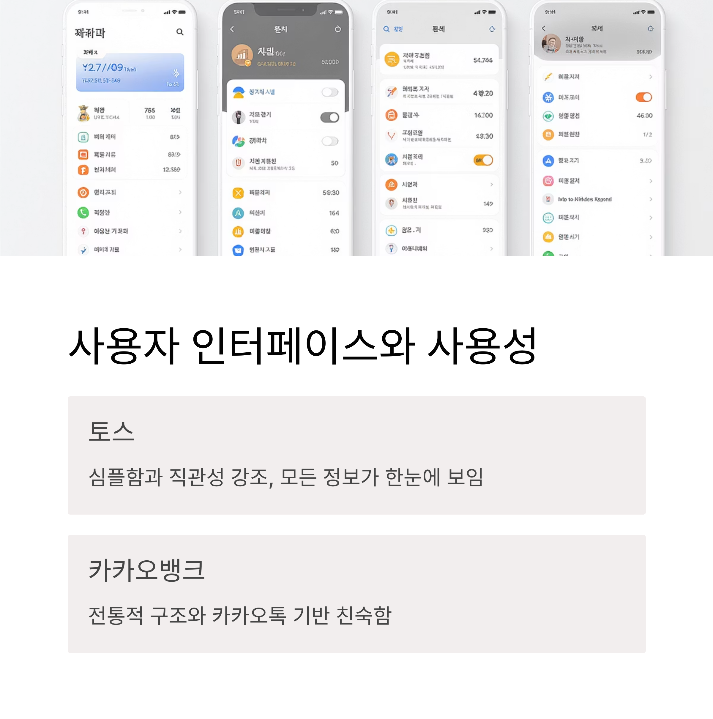 카카오뱅크 vs 토스, 뭐가 더 좋을까? 핵심 비교로 알아보자