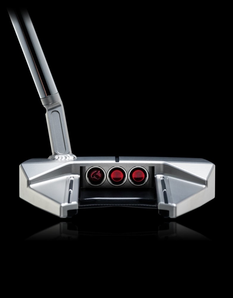 Phantom T-7.5 Welded Neck Prototype 퍼터 후면의 트리플 레드 도트 디자인