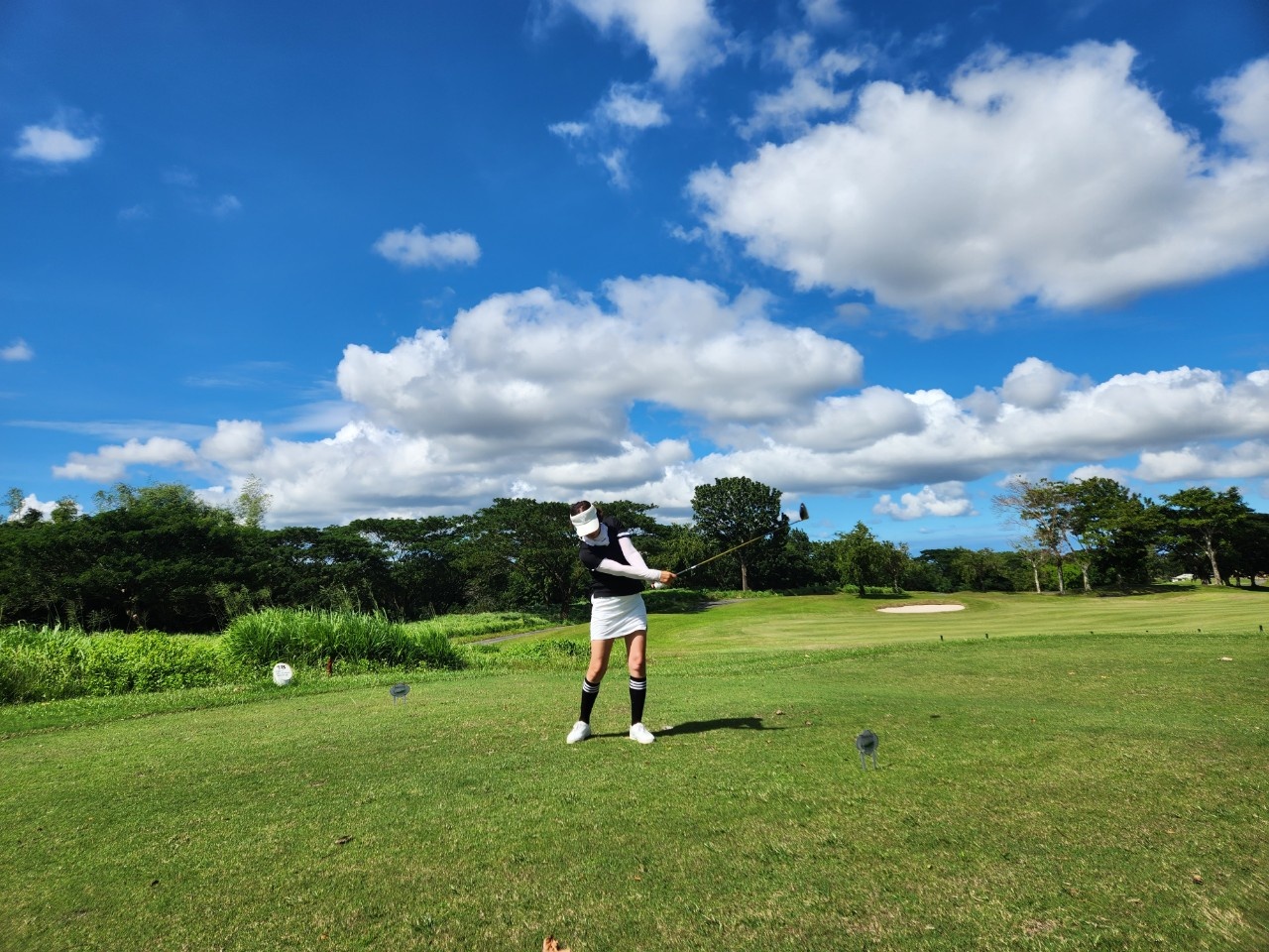 쉘우드힐스 골프클럽에서 라운딩