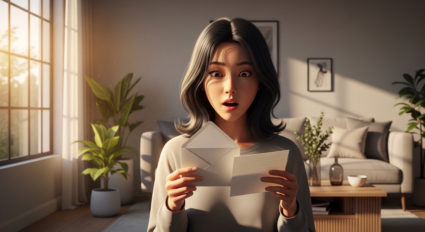 가본 적 없는 지역 경찰서에서 우편물이 오는 이유