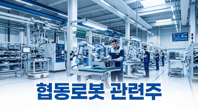 협동로봇 관련주 핵심 수혜주와 스마트팩토리 자동화 투자 전망