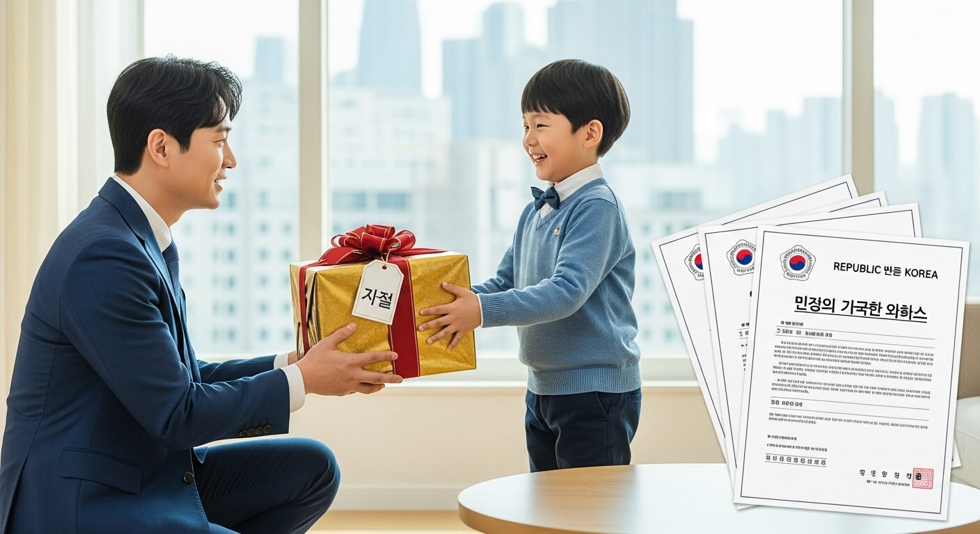 자녀 증여세 면제 한도액