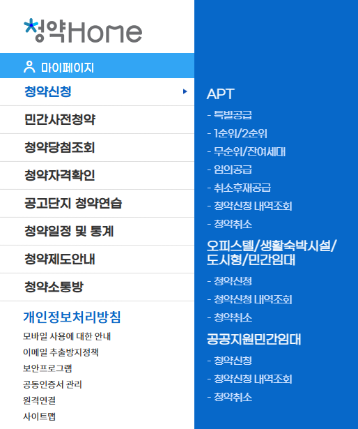 한국부동산원 청약홈의 역할과 정보 제공의 목적.