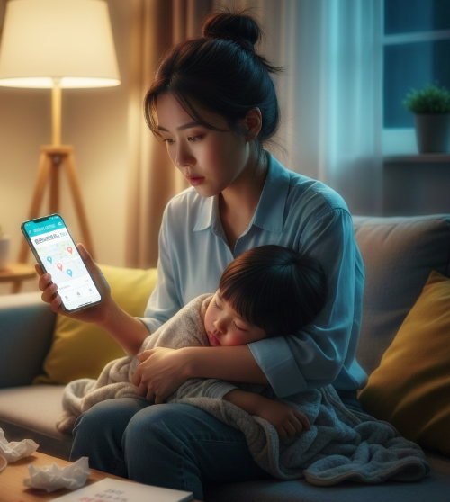 지금 진료 하는 병원 찾기