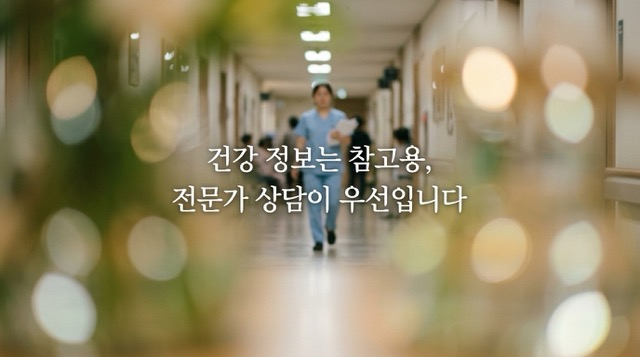건강 정보 의료 상담 주의사항