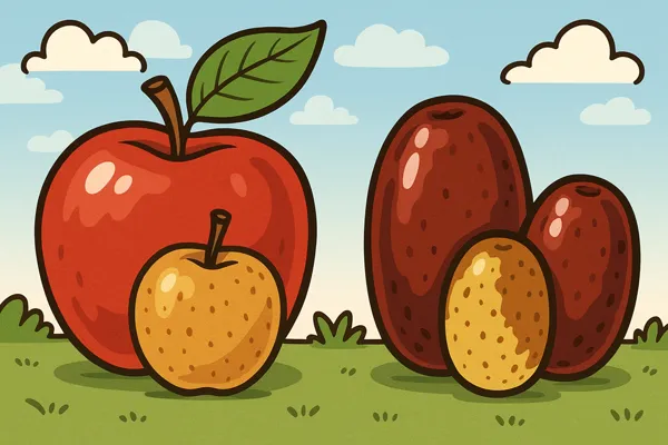 사과대추와 일반 대추의 다른 점7