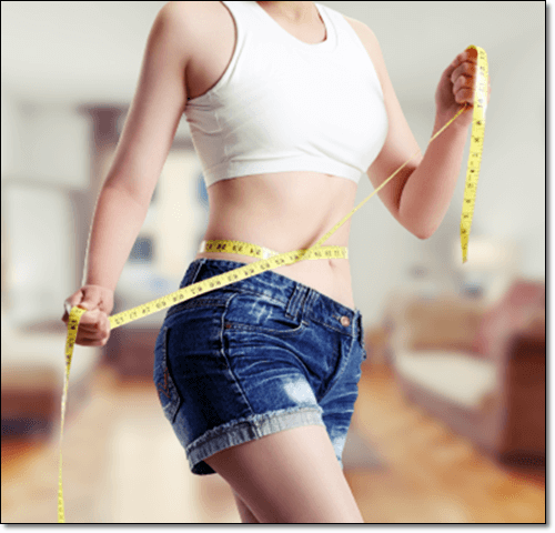 다이어트에 성공한 여성