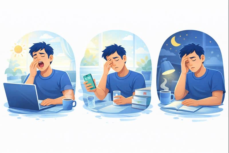 하루 중 가장 피로가 쌓이는 시간대 관리법