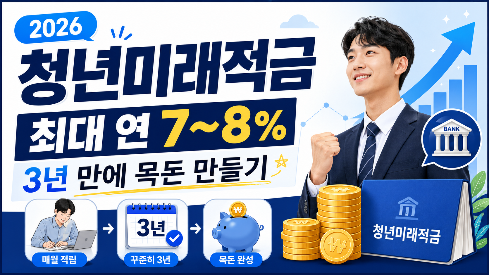 청년 미래적금 최대 연 7~8%