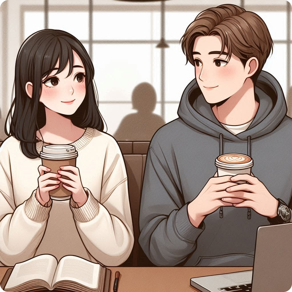 The process of getting to know each other's hearts