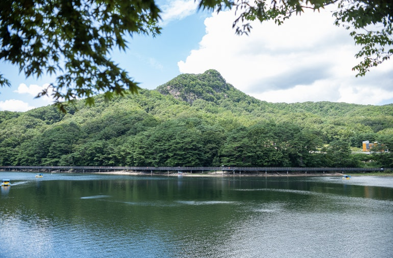 산정호수 이미지
