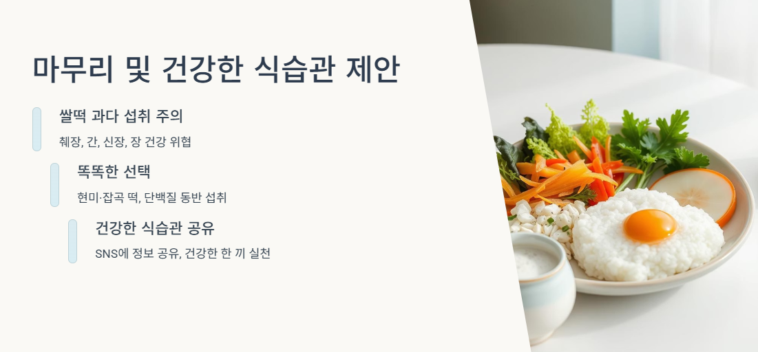 건강한 식습관 제안