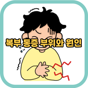 복부 통증 부위와 원인