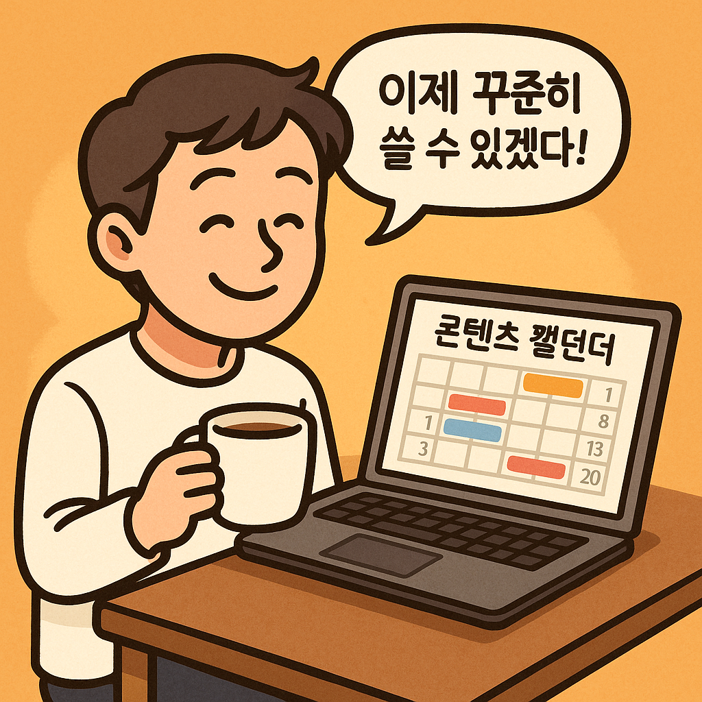 콘텐츠 캘린더 만들기 위한 앱 비교