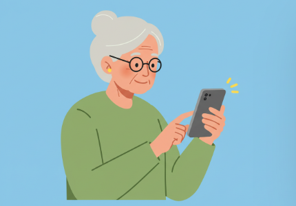 실버세대 스마트폰 앱 관리