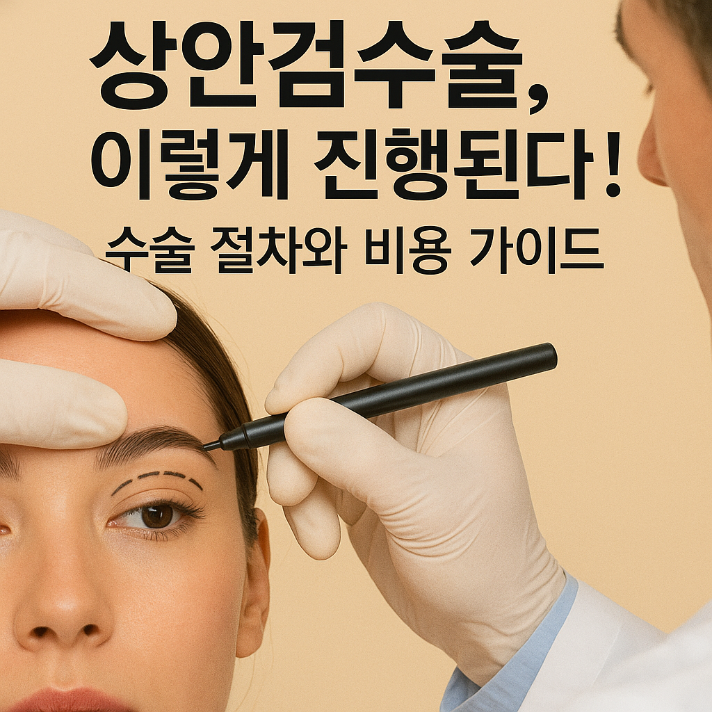 2025년 최신 상안검수술 트렌드와 평균 비용