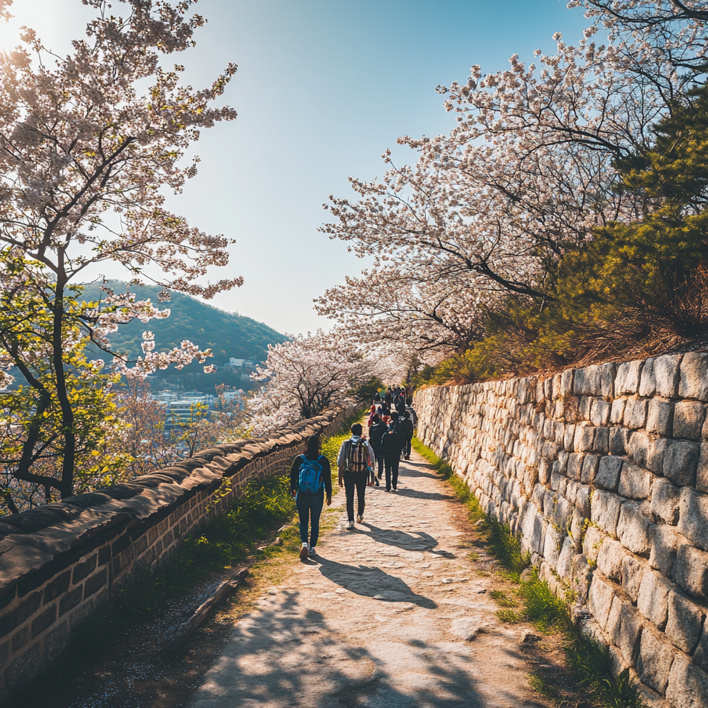 봄 산행 코스