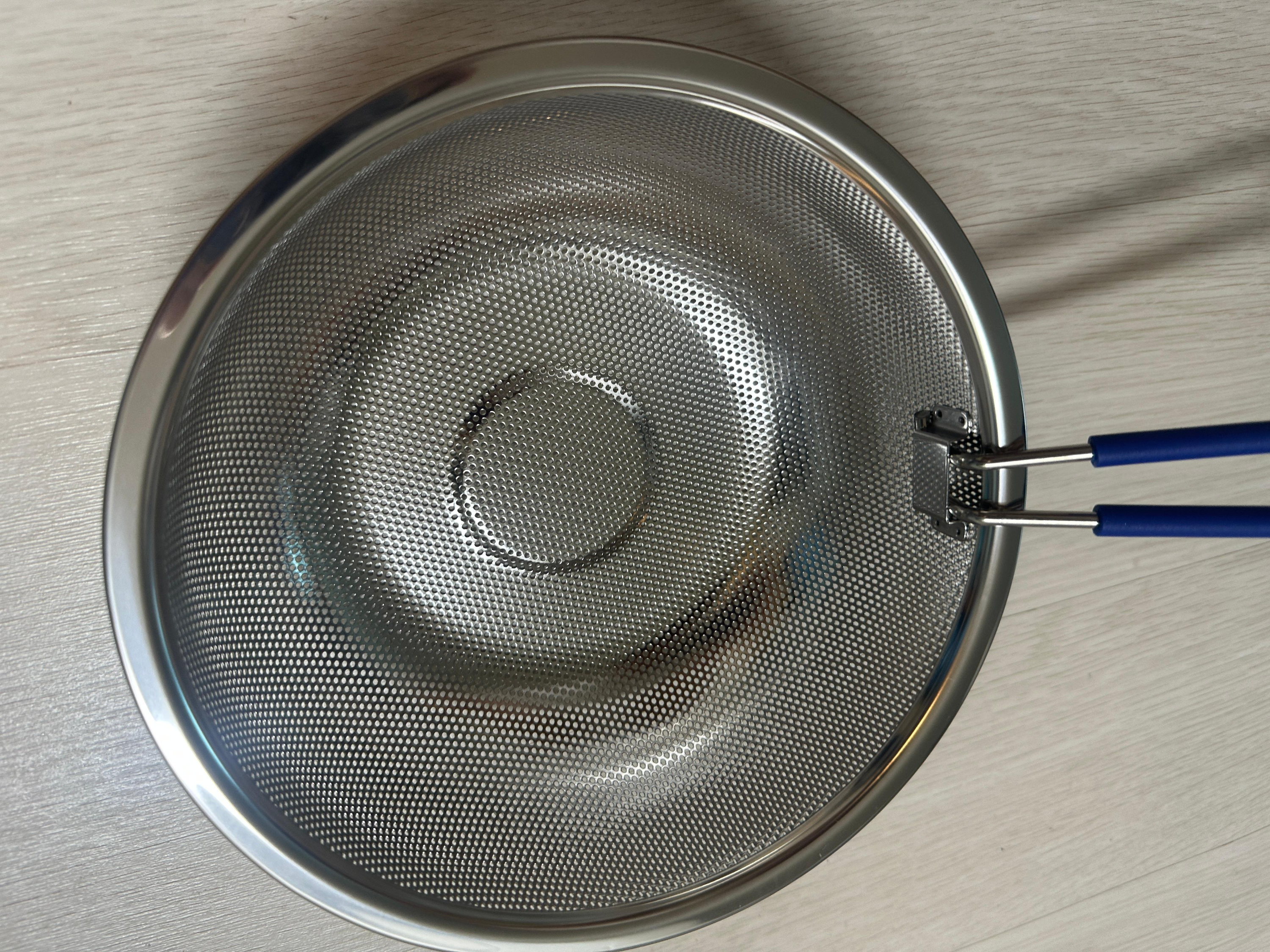 채반 손잡이 결합