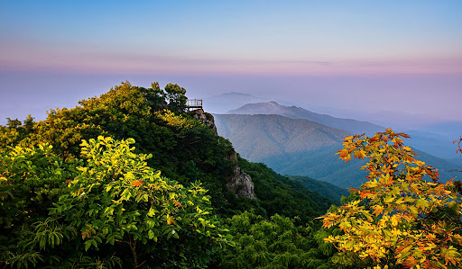 모악산 등산지도