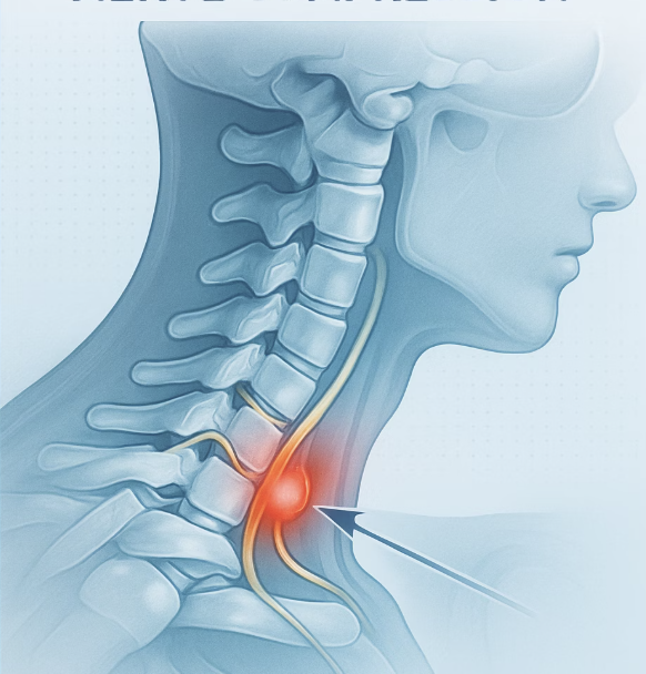 목은 괜찮은데, 팔만 아파요
