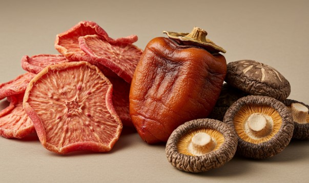 말려먹으면 보약이 되는 음식(건무, 곶감, 표고버섯)