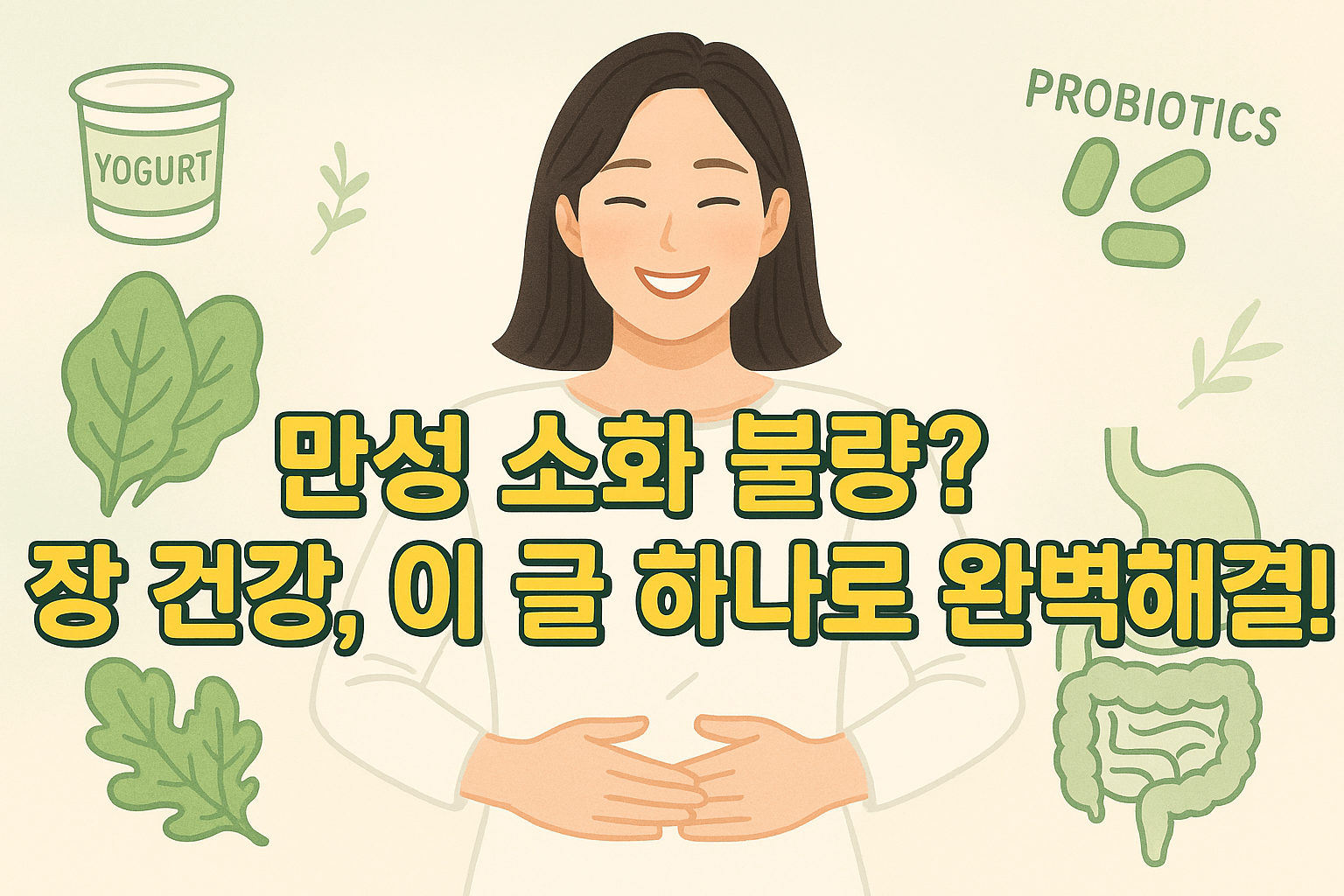 만성 소화 불량? 장 건강, 이 글 하나로 완벽 해결!