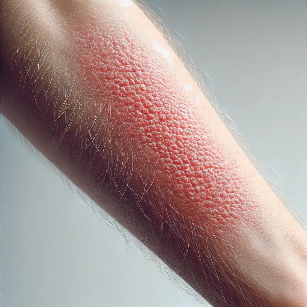 피부염과 두드러기 관련 이미지