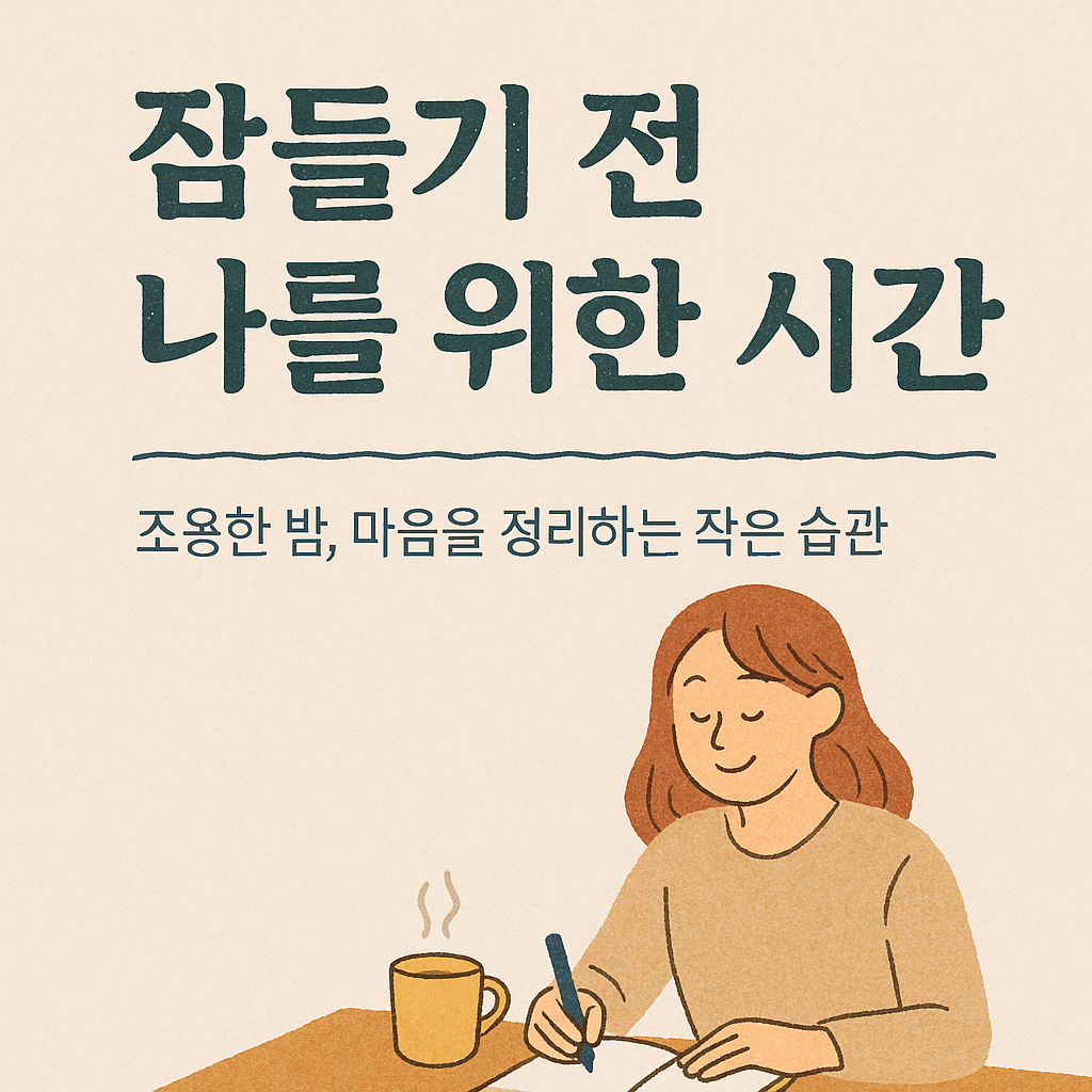 나를 위한 시간