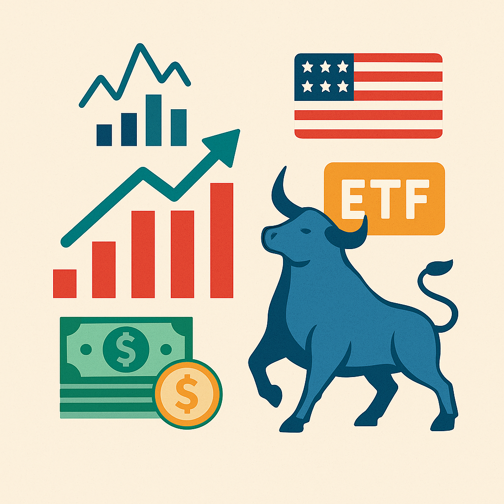 미국 투자 ETF 완전정복｜나스닥·S&amp;P500·다우존스까지 한눈에 보는 전략