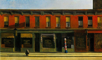 에드워드 호퍼의 『Early Sunday Morning』(1930)