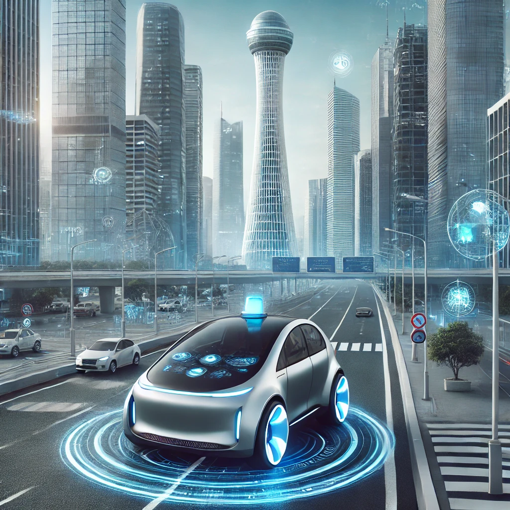 AI 자율주행차 관련 이미지