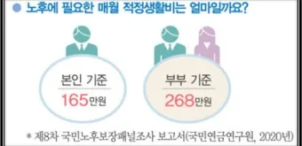 노후생활비 부부적정 풍족한 1인 적정_23