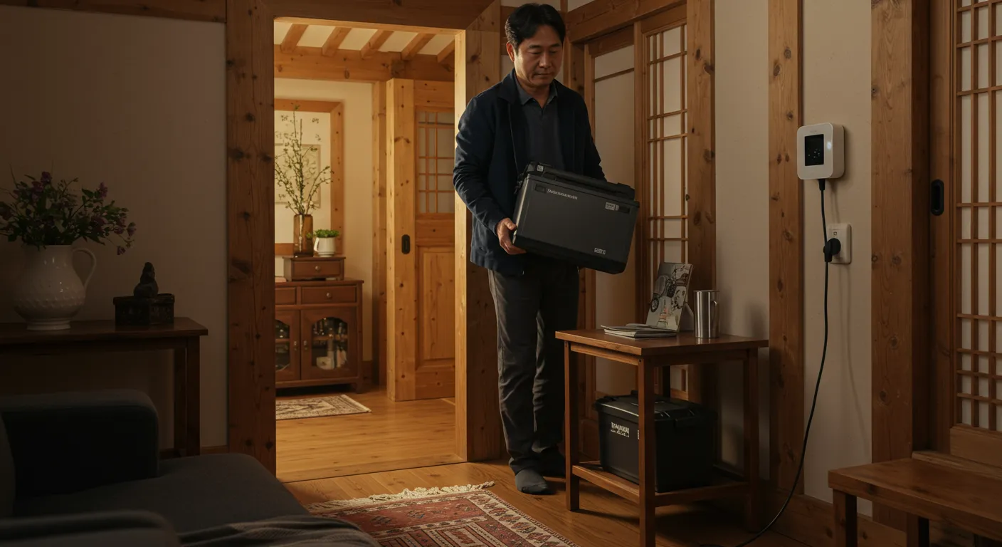 실내 보관 및 충전