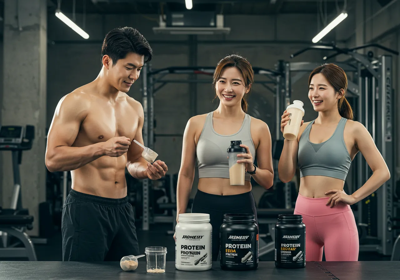 웨이프로틴, 운동영양