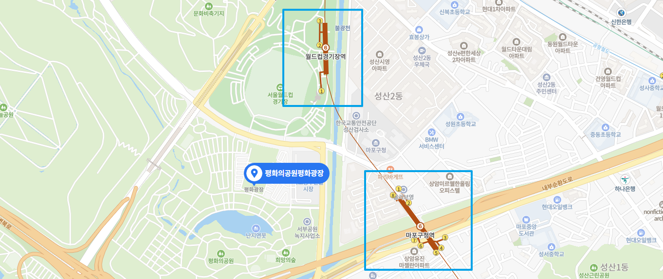 상암-월드컵공원-평화광장