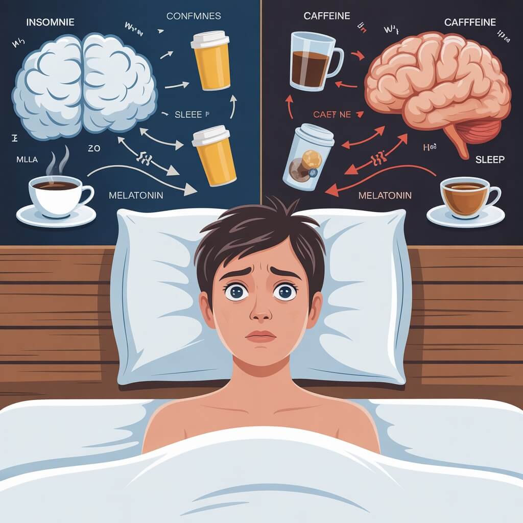 40대 불면증과 카페인의 관계(잠이 줄어드는 진짜 이유)