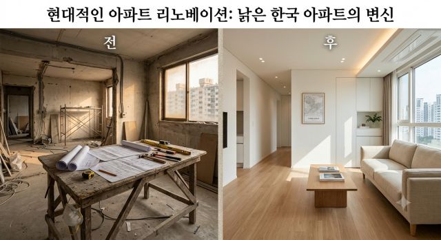구축 아파트 리모델링 순서