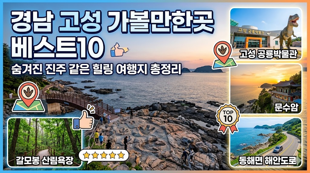 경남 고성 가볼만한곳