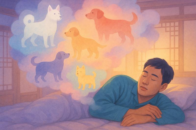 개가 나오는 꿈해몽: 태몽 연관성! 큰개꿈부터 검은강아지꿈, 흰개꿈해몽까지 개꿈의 모든 해석 정리