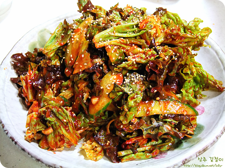 상추-겉절이-만드는법