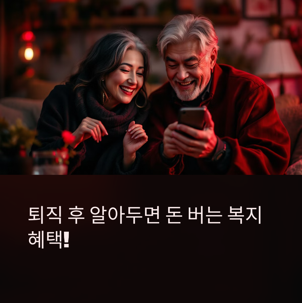 퇴직자 대상 복지 혜택 200% 활용법 썸네일