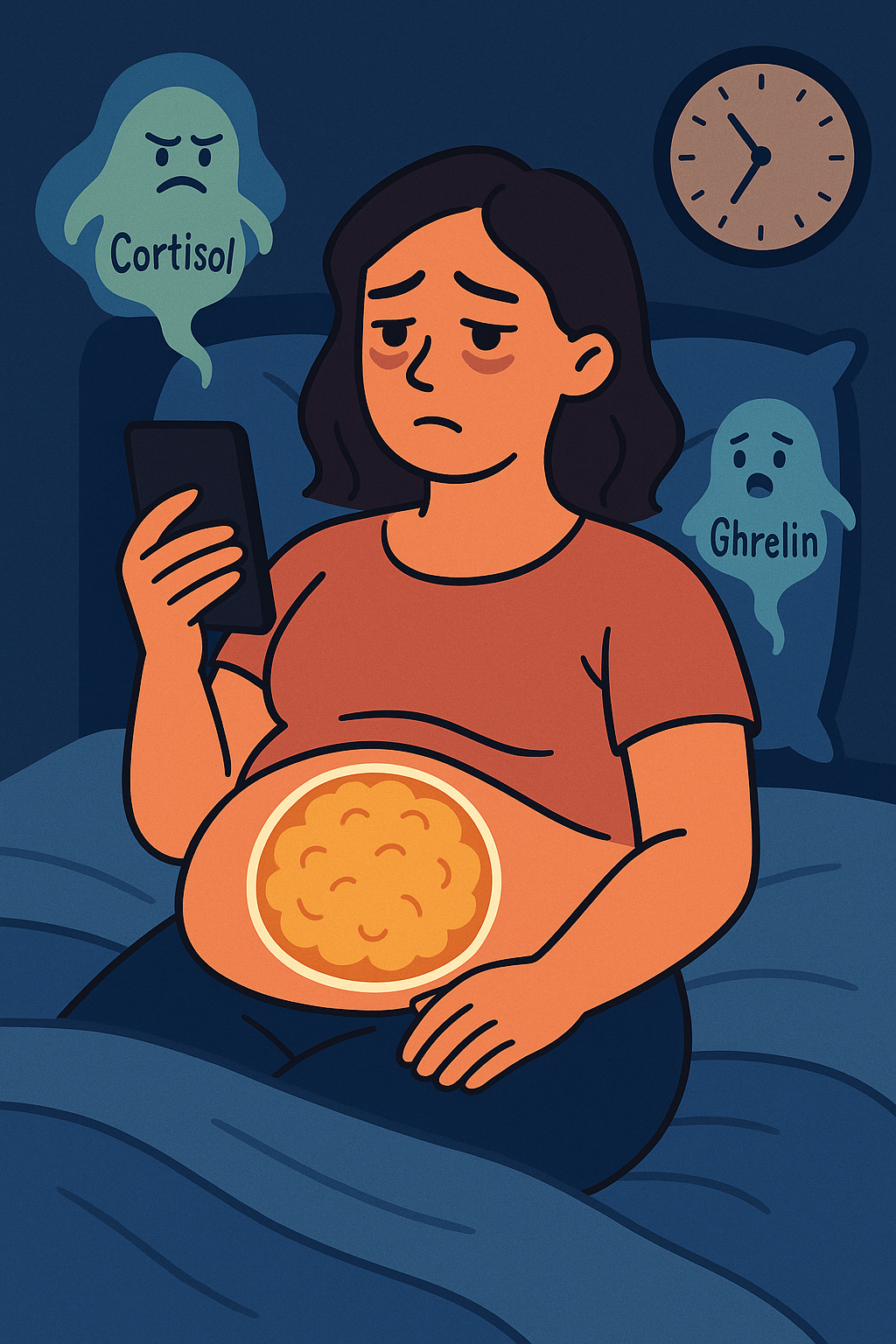 수면 부족이 체중 증가를 유발하는 과학적 이유