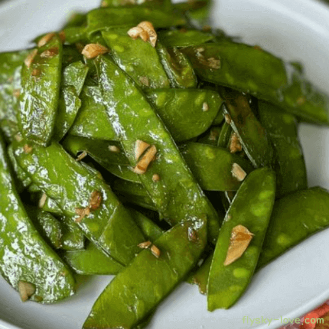 스노우피 (snow pea) 볶음