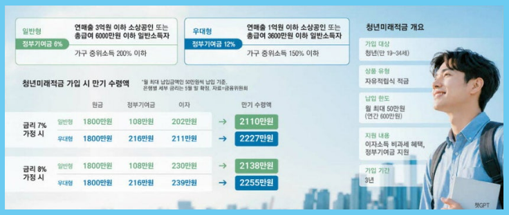청년미래적금 가입조건·신청방법·신청자격