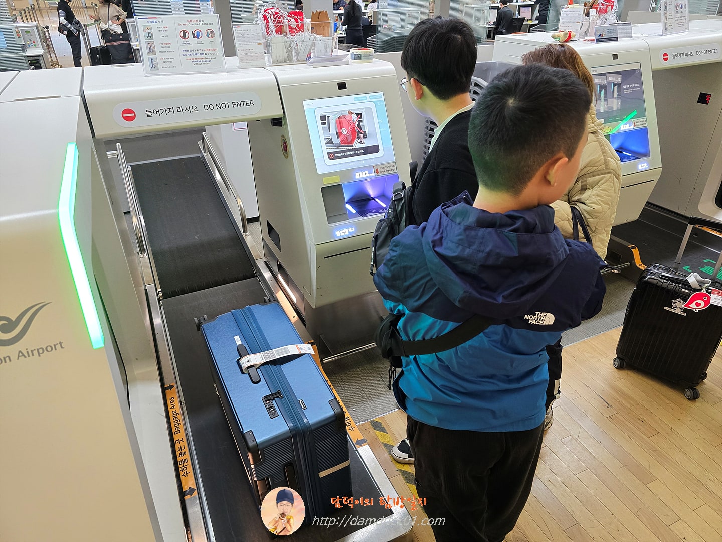 인천공항 짐 부치는 곳