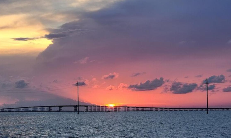 바다 전경 사진