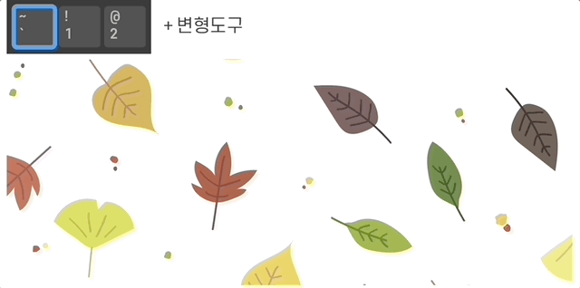 패턴만 변형하기